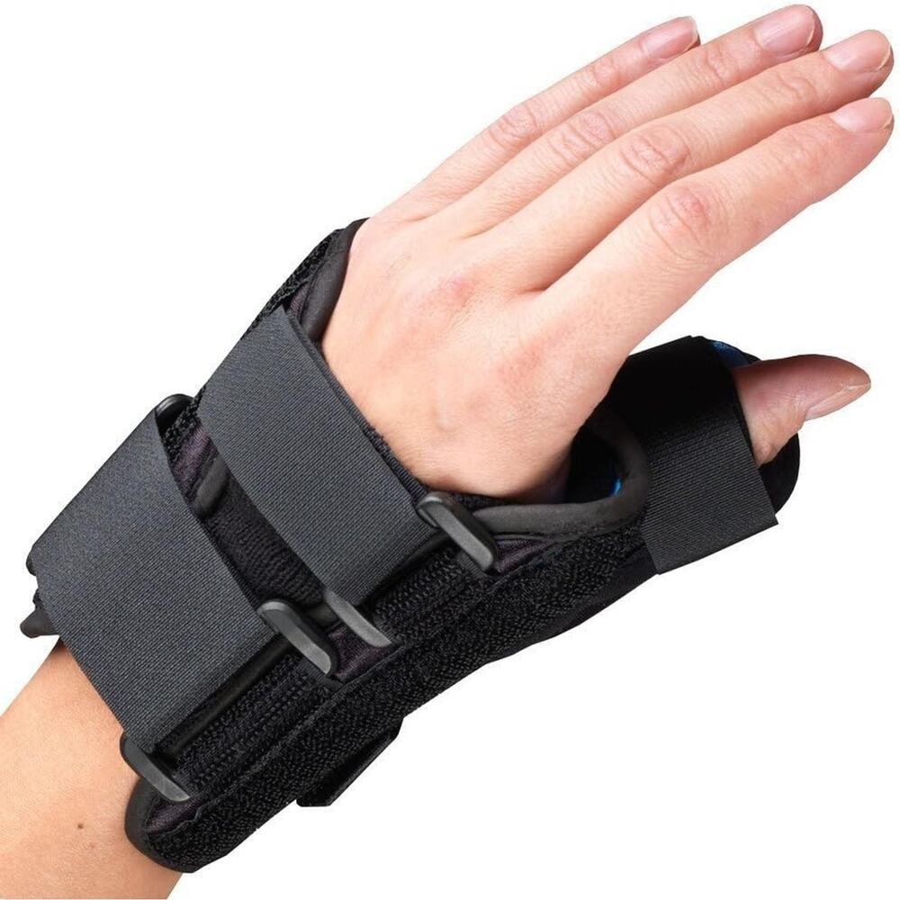 OTC 6-Inch Youth Lightweight Breathable Wrist-Thumb Splint - Left Hand, Lrg NEW